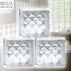 gạch kính indonesia quả trám 20x20 cm